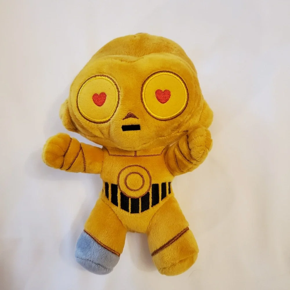 star wars c3po Heart Eyes Plush Stuffed‎ Animal